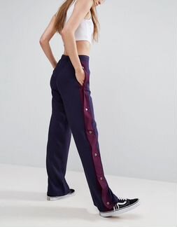 Брюки широкие ASOS на заклёпках