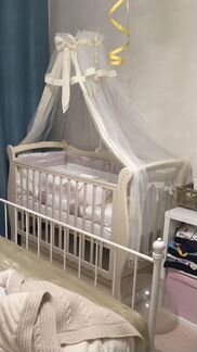 Детская кроватка Baby Luce корона