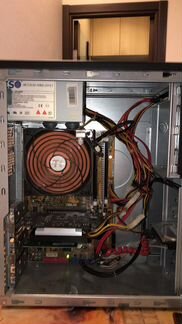 Компьютер intel core 2 quad q6600, озу 2 Гб DDR 2