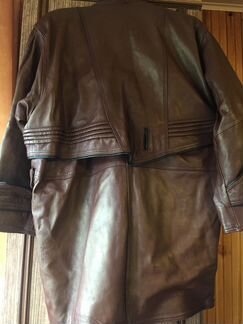 Куртка женская кожаная