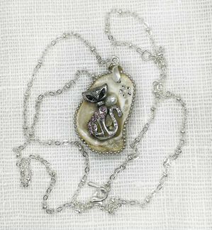 Кулон - Котик. Подвеска 