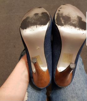 Туфли джинсовые koton 37 р-р