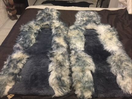 Меховые накидки из овчины