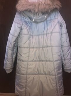 Пальто зимнее Gusti для девочки рост 152 10-12 лет