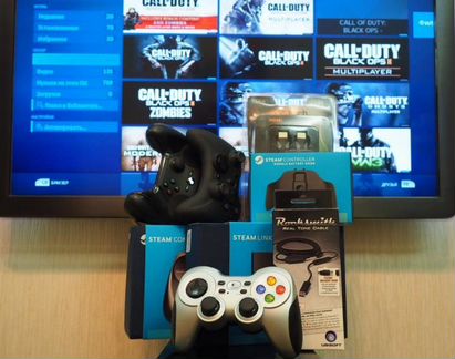 Steam Link, Steam Controller, Rocksmith и игры