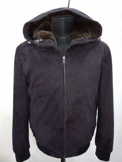 Loro piana бомбер замшевый
