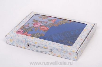 Платок павлопосадский шерстяной