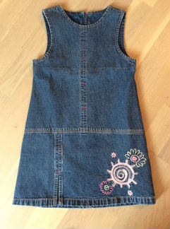 Джинсовый сарафан