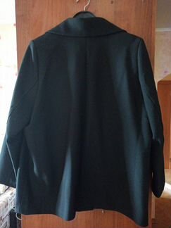 Пиджак на подкладке черный 54-56