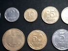 Украина 1,2,5,10,25,50 копеек и 1 гривна