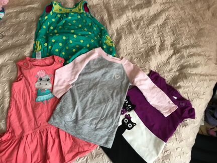 Платья в сад6 шт пакетом Gymbore 3т-5t, Carter’s