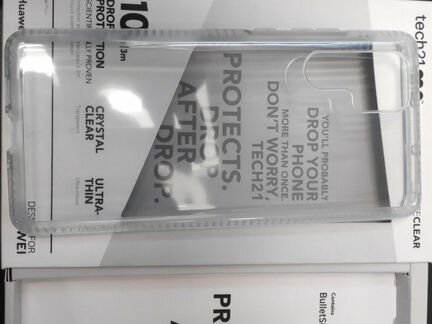 Чехол tech21 pure clear для Huawei p30 pro