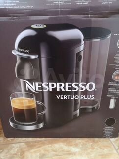 Кофемашина nespresso vertuo plus (Black)