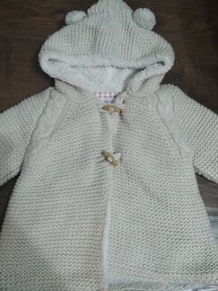 Кофта с капюшоном на меховом подкладе Zara 92