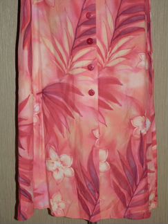 Платье р.56+ Германия натур.ткань длинное в пол