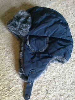 Шапка для мальчика, зима размер примерно 56 см