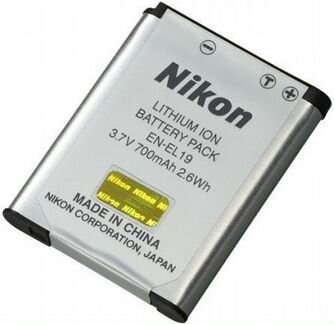 Аккумулятор Nikon EN-EL19 новый в упаковке (Bipo)