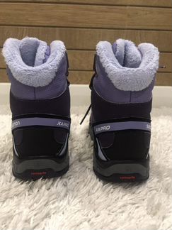 Ботинки зимние на девочку Salomon Xa Pro Clima she