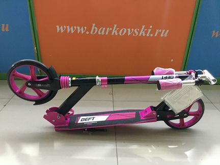 Самокат Novatrack deft 200 розовый