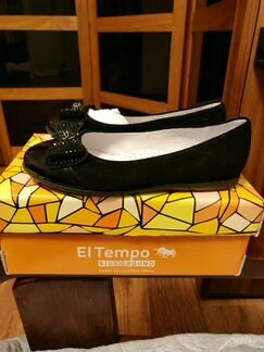 Туфли El Tempo новые, нат. кожа. р.32, 34
