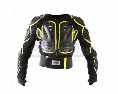 Черепаха защитная ataki sc-p114 черная/hi-viz желт