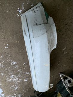 Задний бампер поло седан дорестайлинг VW