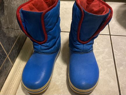 Crocs сапожки дутики