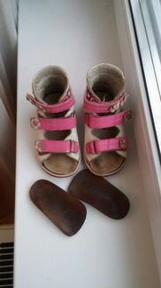 Ортопедические сандалии orthoboom 22 и стельки