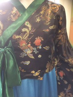 Платье кимоно атласное японское Размер