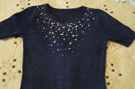 Платье трикотажное