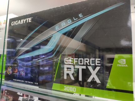 Видеокарта gigabyte GeForce RTX 3080 eagle OC 10G