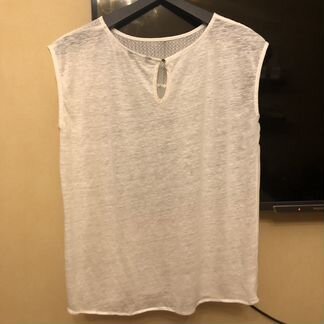 Шелковый топ Massimo Dutti XS