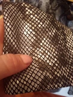 Куртка кожаная из питона