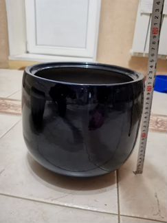 Горшок синий