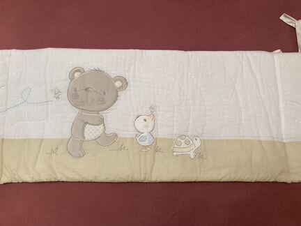 Бортики mothercare в детскую кроватку (бампер)