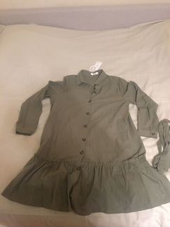 Платье хаки новое 52 р