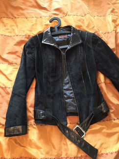 Куртка из искусственной замши