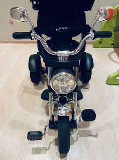 Chopper Велосипед трехколесный цвет черный