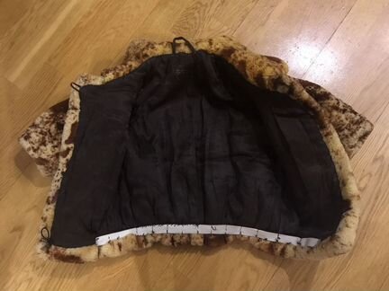 Шубка детская.Цигейка 70года.Винтаж