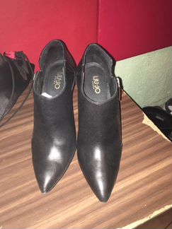 Ботильоны чёрные 39