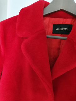 Пальто женское из облегченной овчины