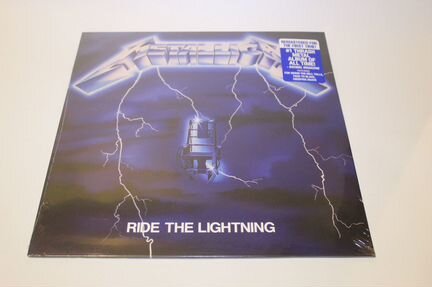 Metallica - Ride The Lightning винил новый