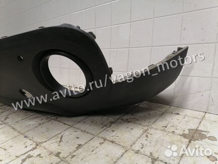 Юбка бампера задняя Kia Soul 2 Рестайлинг PS