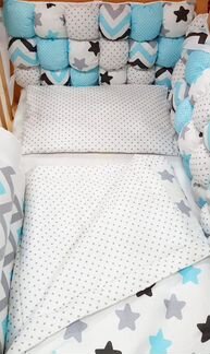 Набор в кроватку 10 предметов