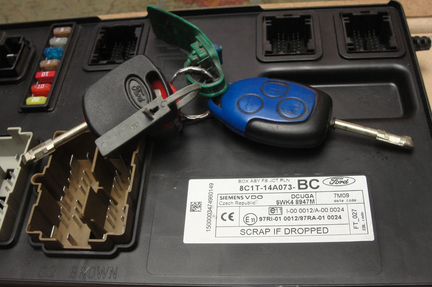 8C1T-14A073-BC BCMi BCM GEM Ford Transit +привязка