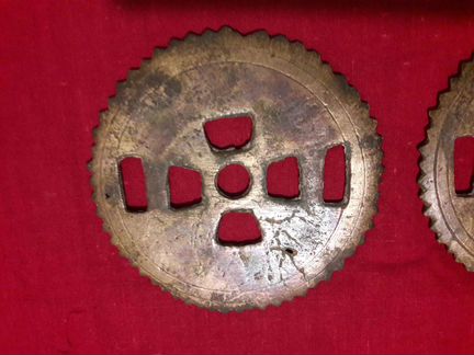 Элементы украшения конской упряжи Бронза 18-19 век