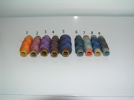 Швейные х/б нитки №№10, 40, 50, 60 времён СССР