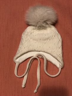 Шапка из шерсти, новая. Размер 38-40