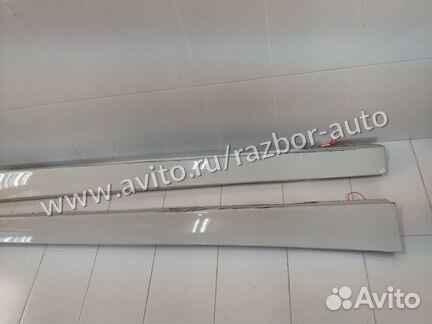 Накладки на пороги BMW 3-серия F30 2011+