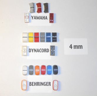 Фейдеры и ручки для микшерных пультов